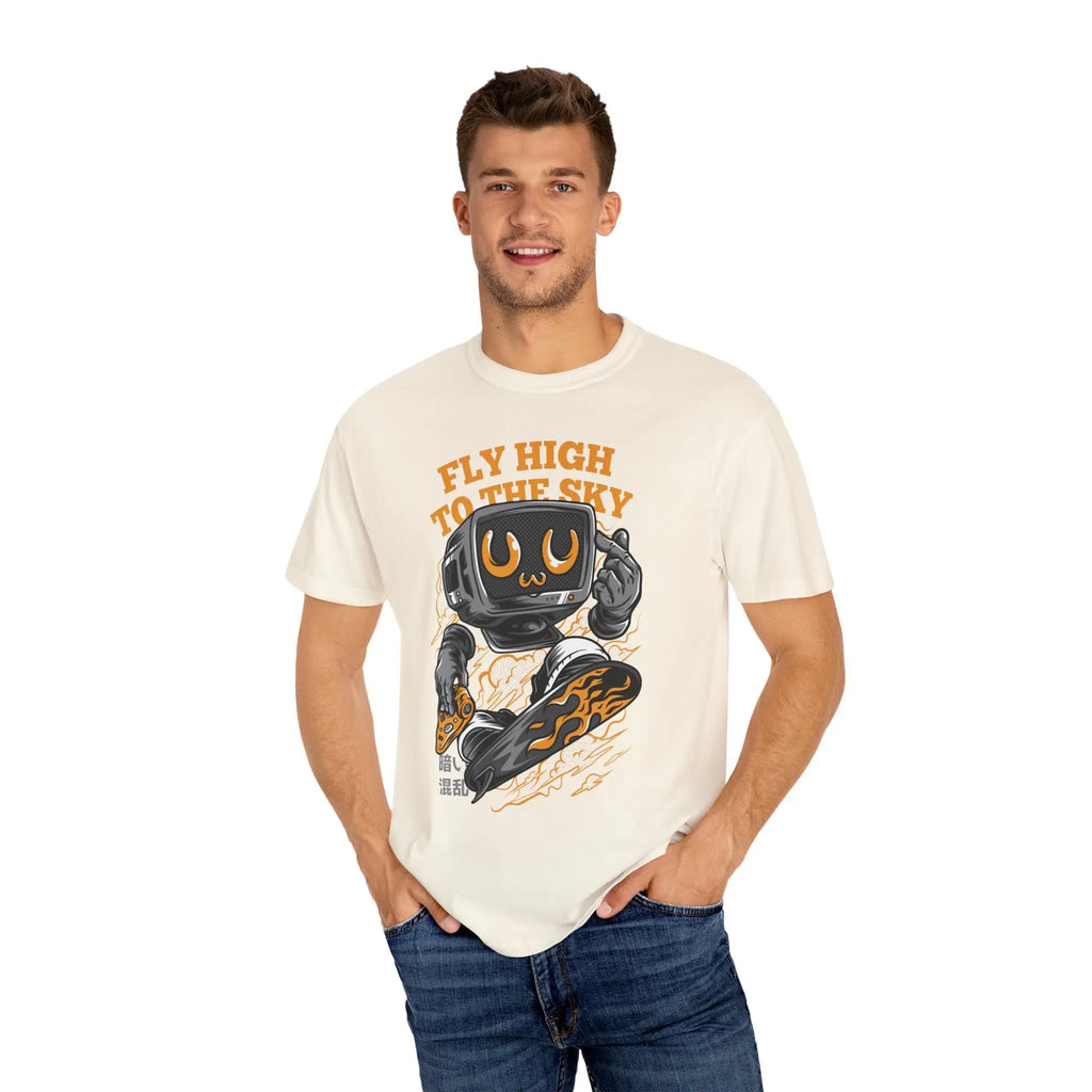 Fly High To The Sky Retro TV Character T-Shirt - Sinful Threads