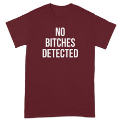 No Bitches Detected Graphic T-Shirt product type