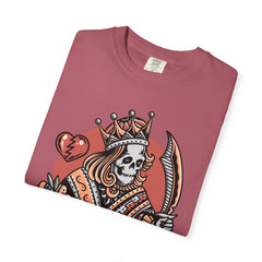 Skull King Hearts Shirt - Playing Card Tee, Unique Poker Gift