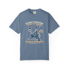 Start Strong Finish Stronger Fitness Movement Since 1984 T-Shirt