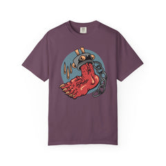 Monster Horror Tee - Creepy Halloween Shirt - Chains Graphic