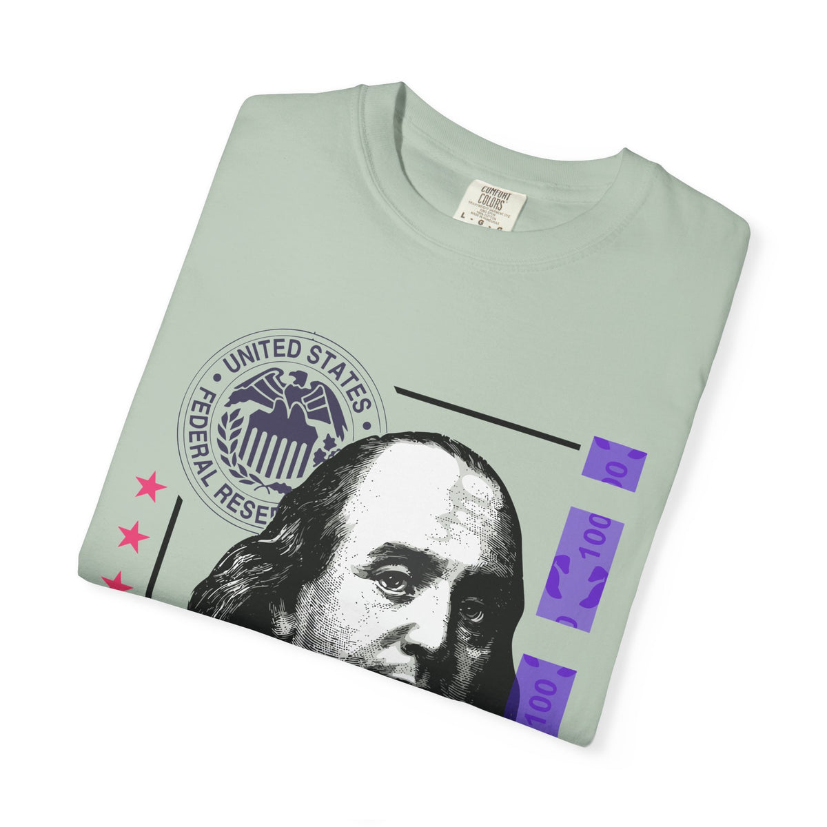 Blue Cheese Tee – Ben Franklin Dollar Bill Streetwear