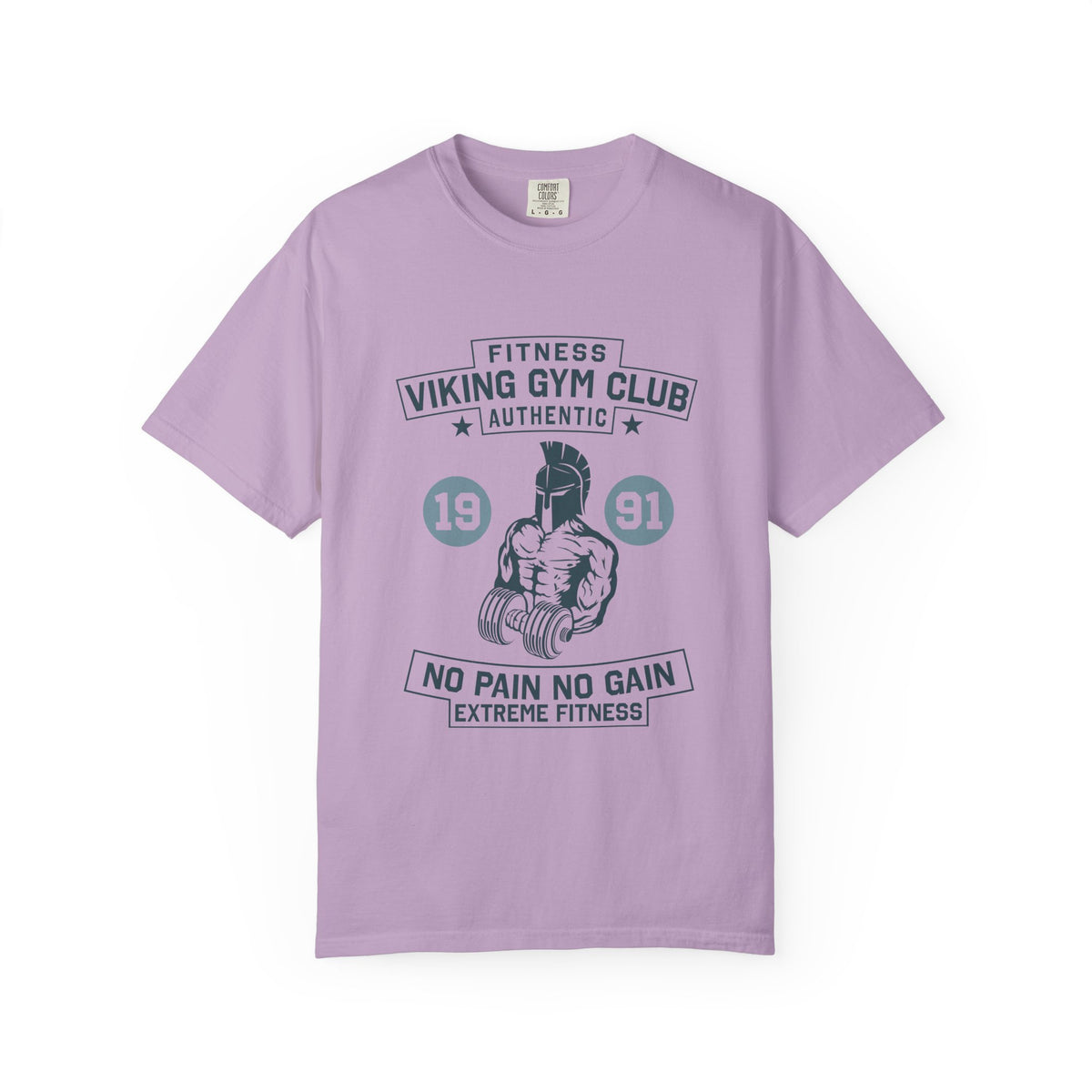 Fitness Viking Gym Club Graphic Design Authentic T-Shirt