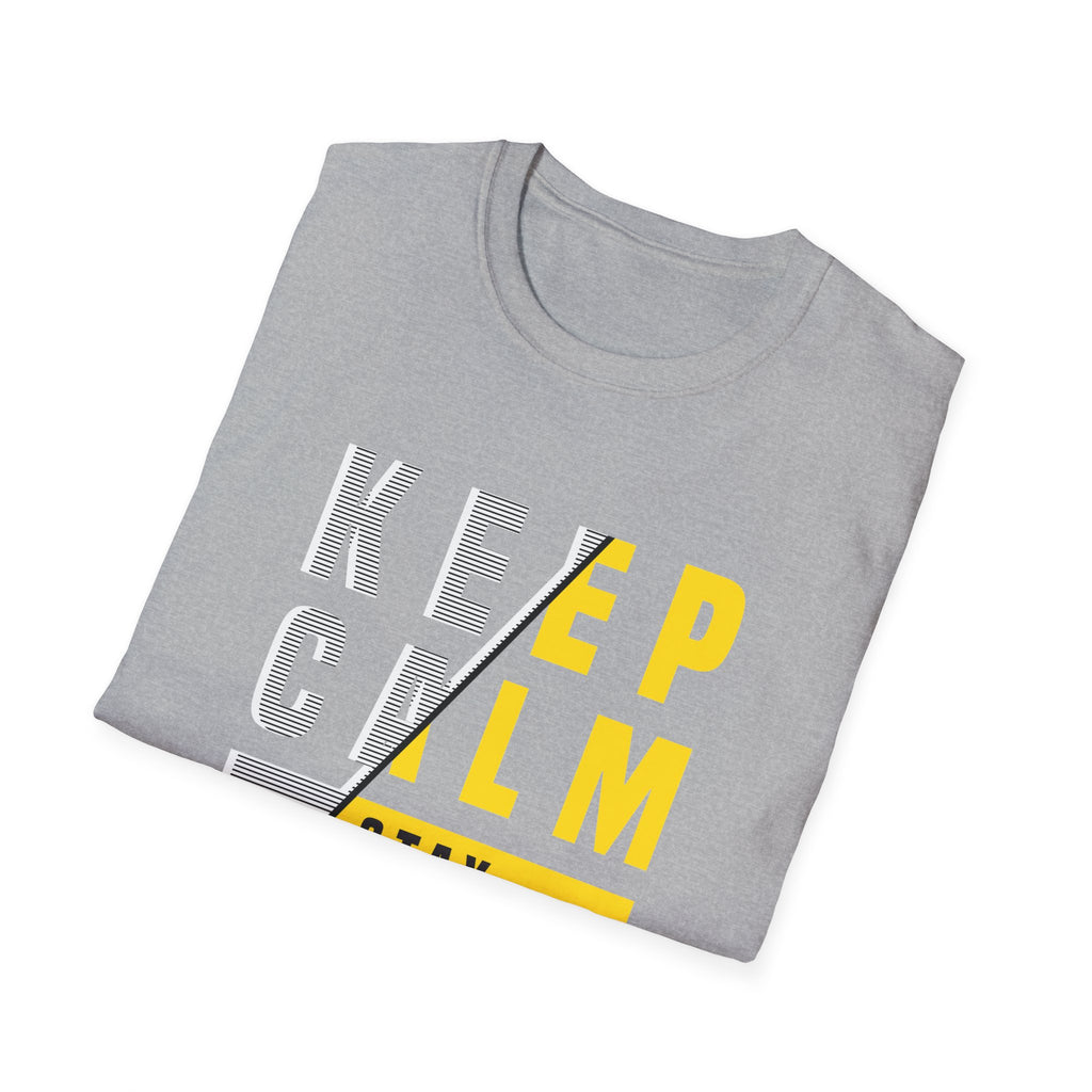 Keep Calm Stay Focused T Shirt - Mindful Productivity & Zen - Sinful Threads