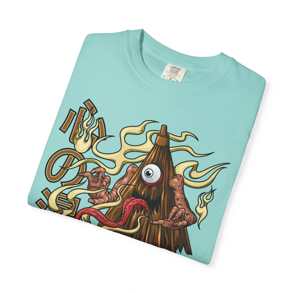 Kasa obake shirt - umbrella ghost tee - japanese yokai - Sinful Threads