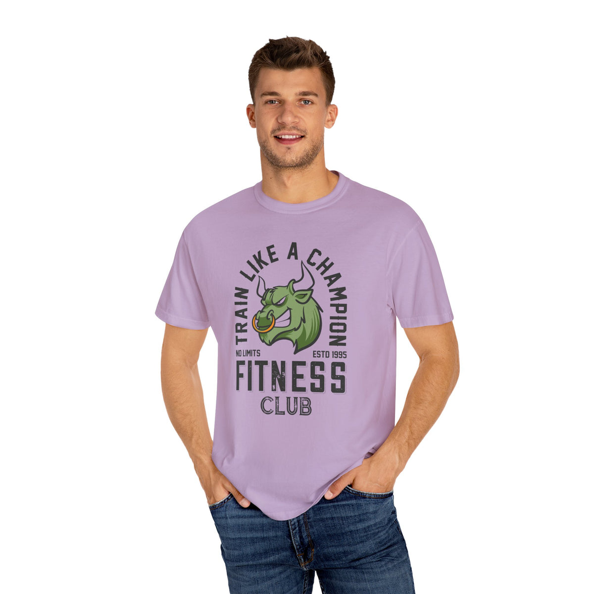 Train Like A Champion Fitness Club Estd 1995 T-Shirt
