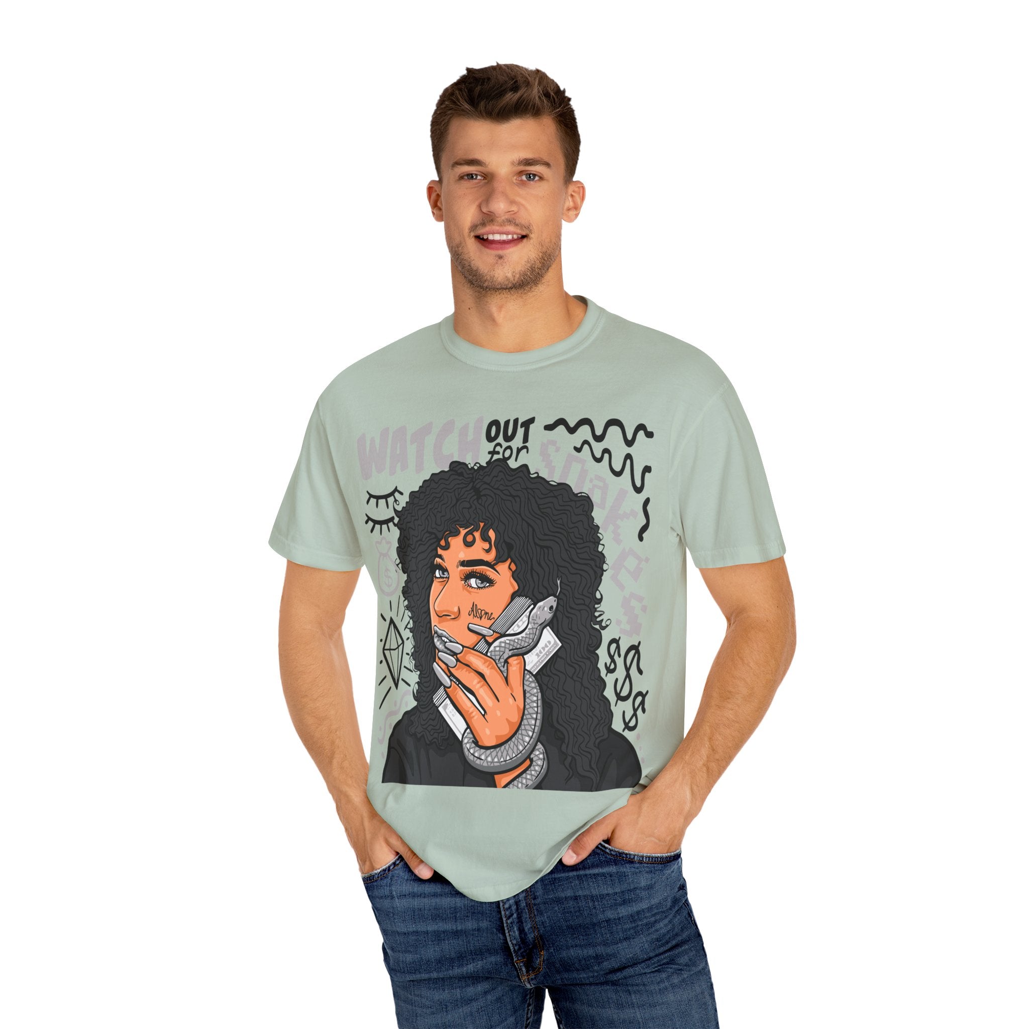 Watch Out Snakes Boss Woman Money Shirt - Sinful Threads