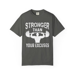 Stronger Than Excuses Bodybuilding Shirt - Motivation Tee