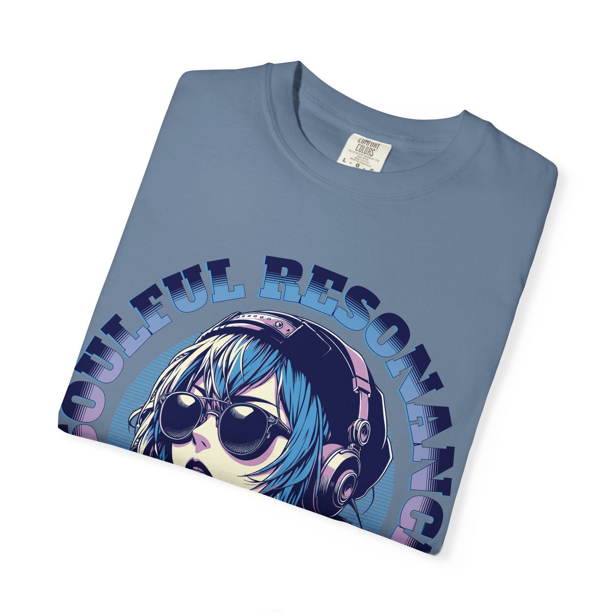 Soulful Anime Tee - Music Graphic Streetwear - Gift