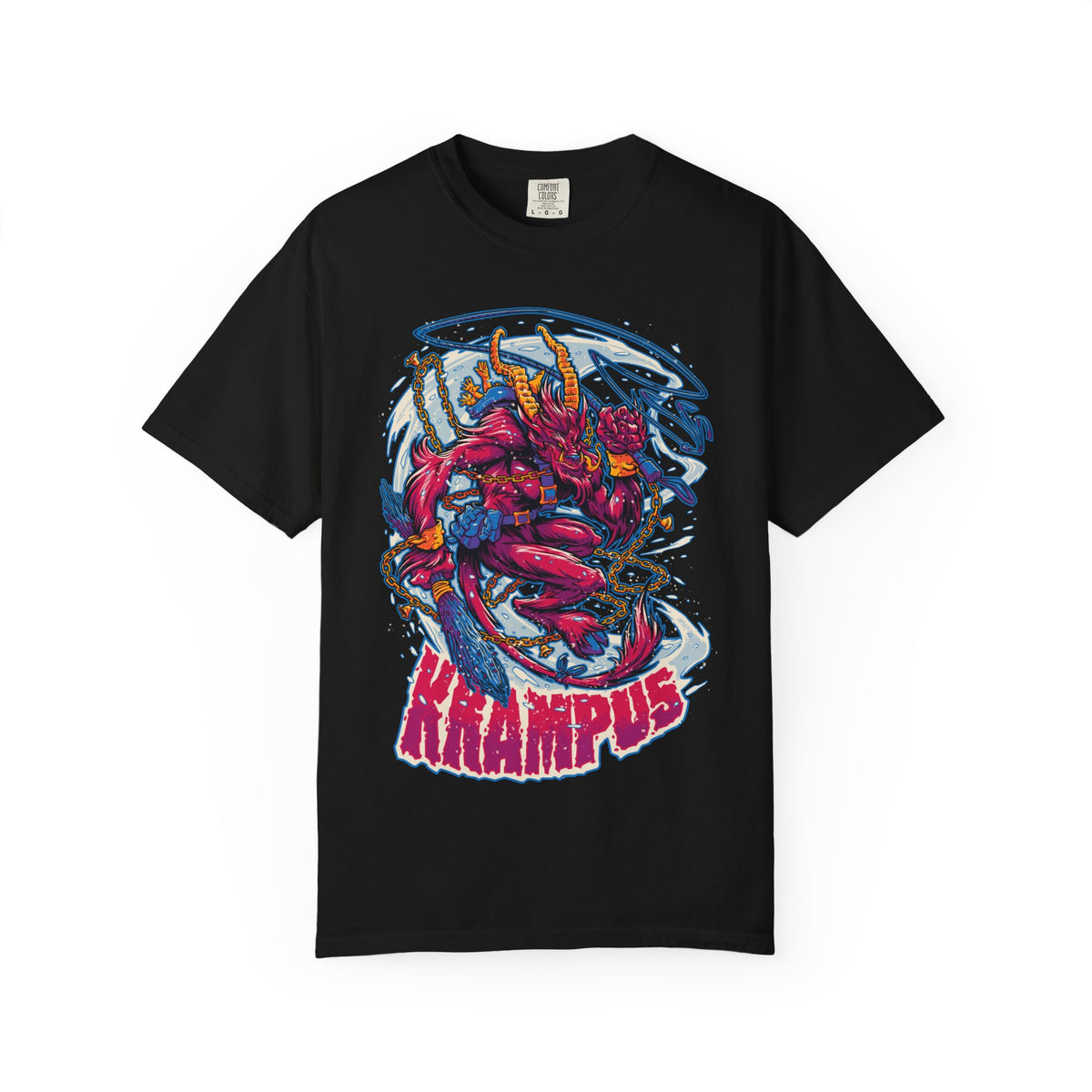 Krampus Christmas Tee - Naughty List Devil Folklore Design