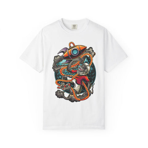 Space Monkey Shirt - Funny Astronaut Tee - Rocket Adventure Gift
