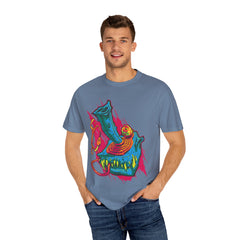 Surreal Gaming Tee - Monster Joystick Shirt for Arcade Fans