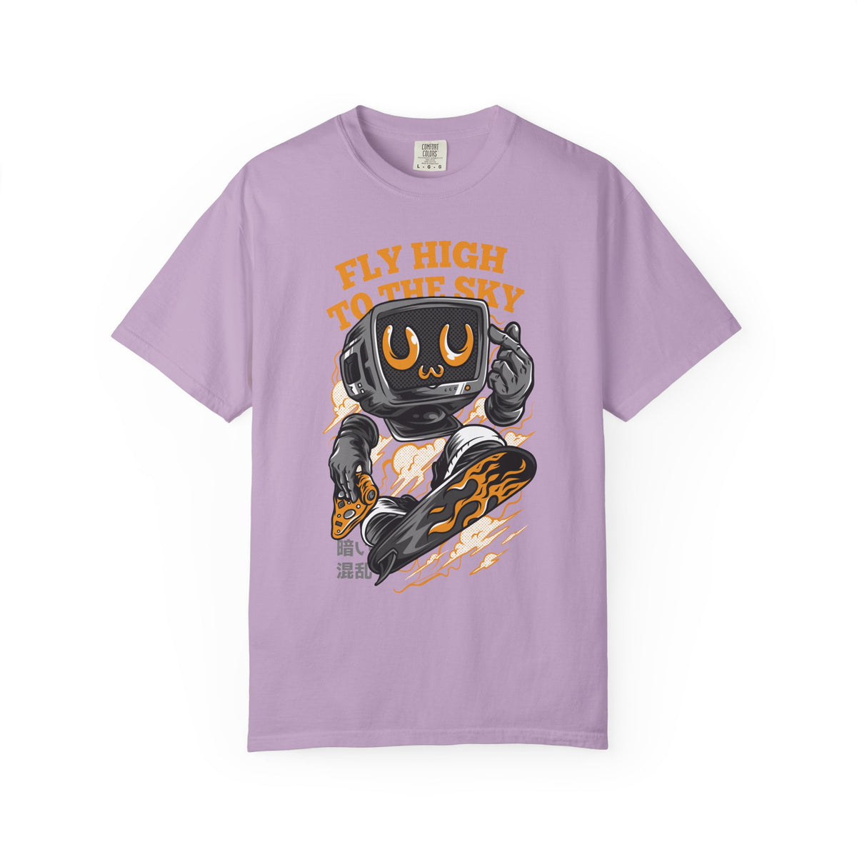 Fly High To The Sky Retro TV Character T-Shirt