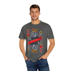 Red Queen T-shirt – Skull Graphic Top – Queen of Hearts