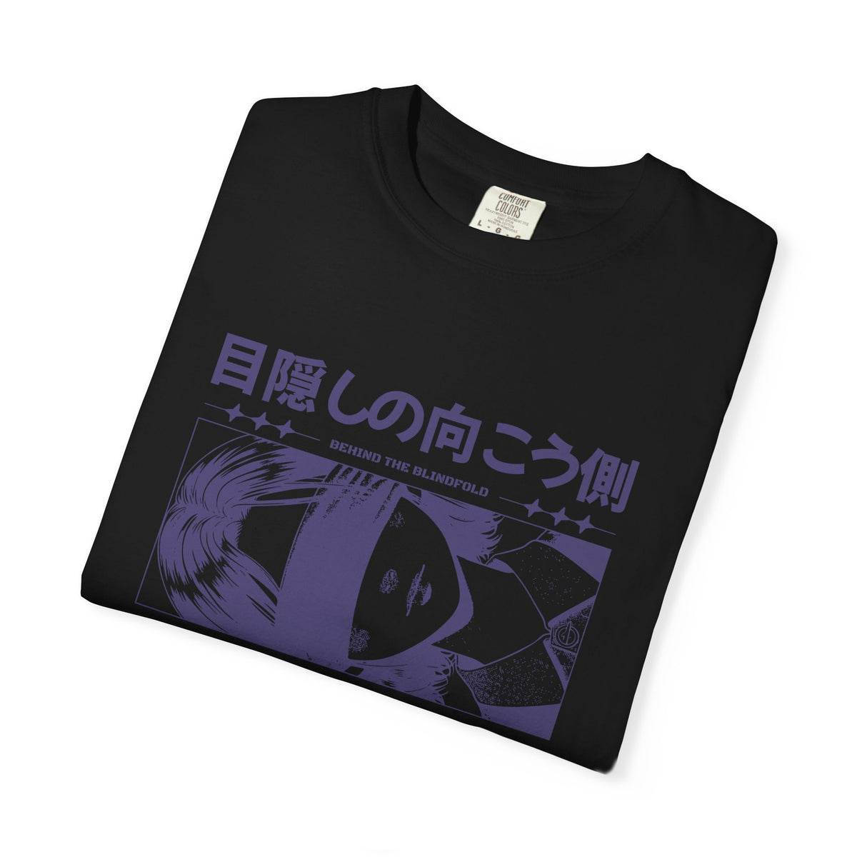 Blindfolded Anime Tee - Artistic Imagination - Dreamer Gift