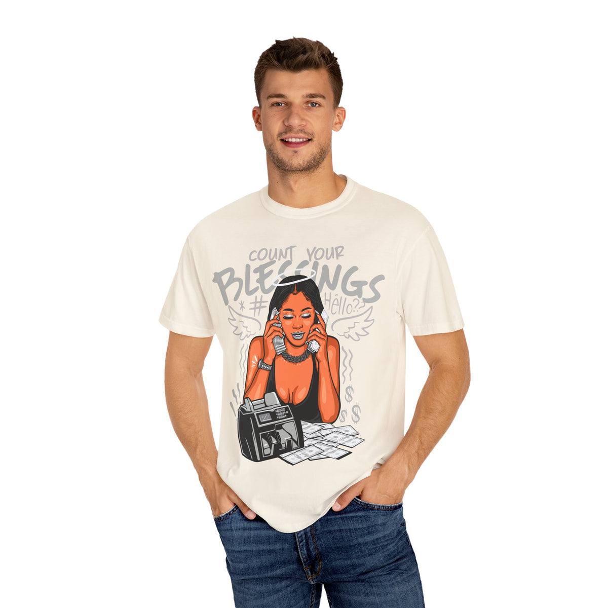 Count Blessings Tee – Boss Woman Wealth Mindset