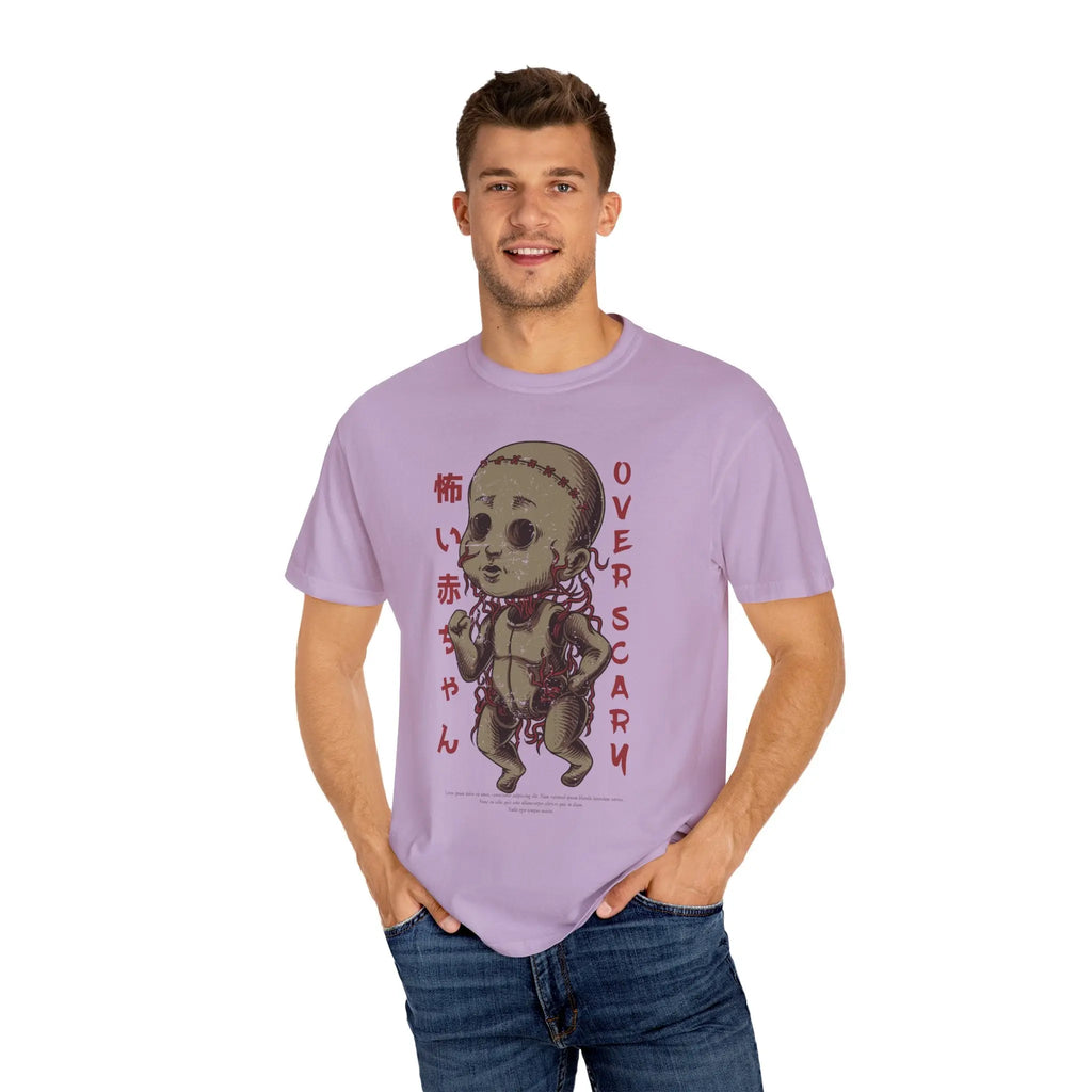 Terrifying Baby Overscary Graphic Design T-Shirt - Sinful Threads