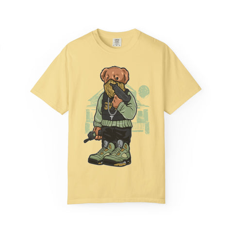 Hip Hop Graphic Tee – Gangster Bear Urban Streetwear