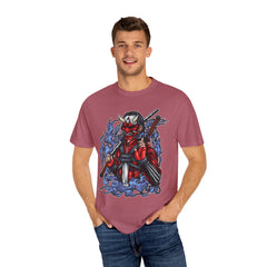 Oni mask tee - Samurai Demon Shirt - Warrior Gift