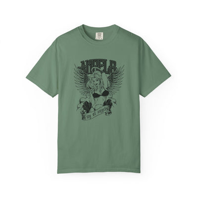 City of Angels Urban Angel Girl with Wings Graphic T-Shirt - Sinful Threads