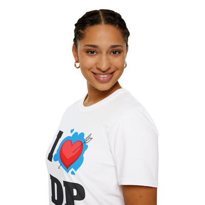 I Love DP – I Love Dolly Parton Unisex Graphic Tee, Soft Cotton