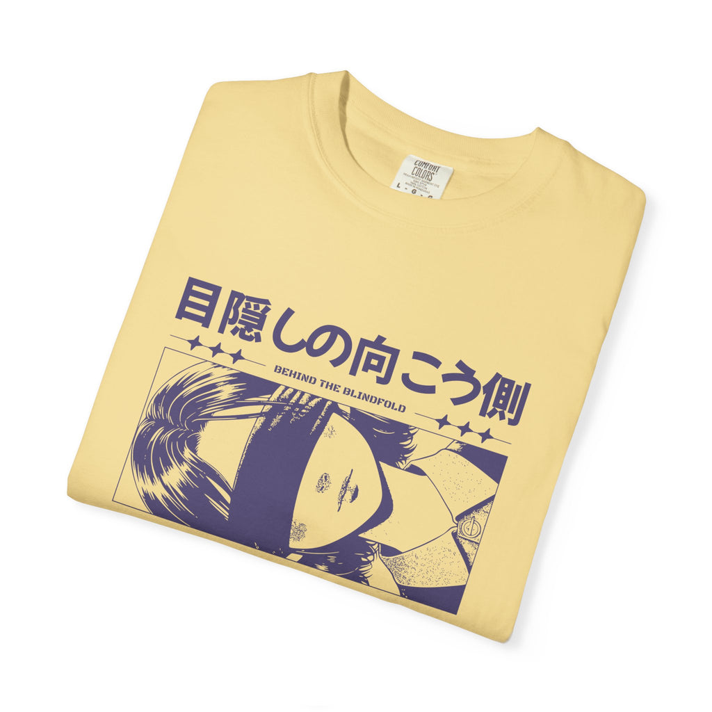 Blindfolded Anime Tee - Artistic Imagination - Dreamer Gift - Sinful Threads