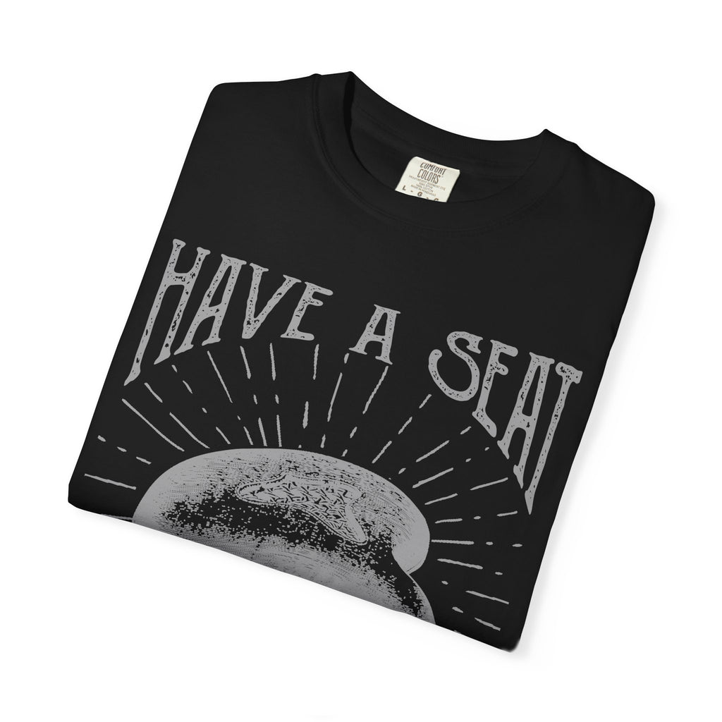 Have a Seat and Let's Take A Ride Design Vintage T-Shirt - Sinful Threads