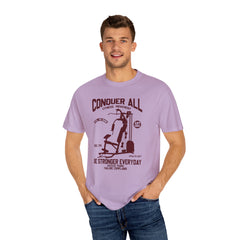 Conquer All Fitness Movement Gym Equipment T-Shirt