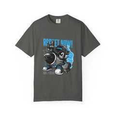 Rocket Now Cartoon Graphic Unisex Relaxed Fit T-Shirt - Sinful Threads