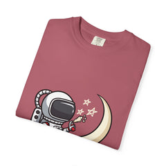 Cartoon Astronaut Shirt – Graffiti Moon Tee – Space Lover Gift