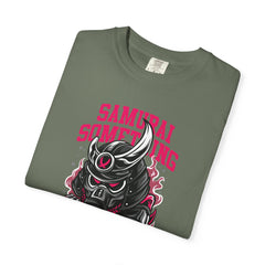 Samurai Something Dark Distressed Design T-Shirt