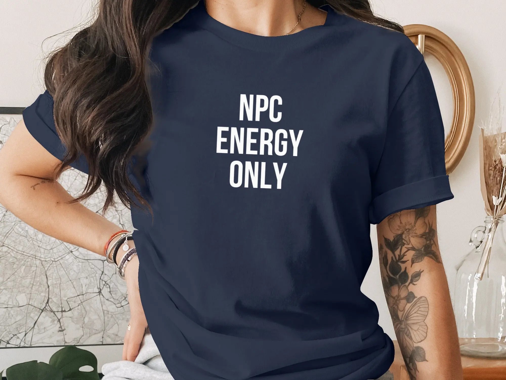 NPC Energy Only Graphic Fashionable Top product type