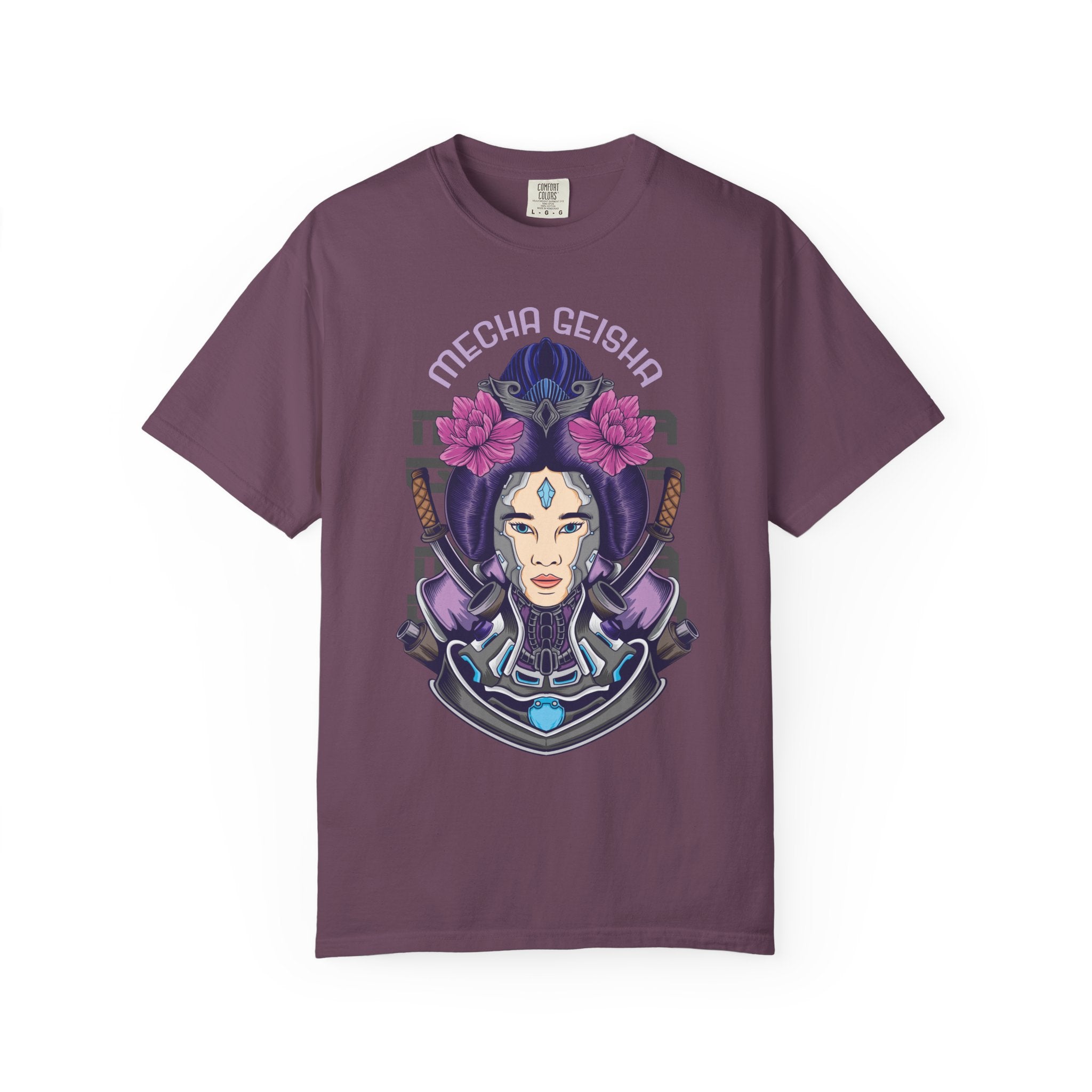 Mecha Geisha Shirt - Cyborg Geisha Gift - Japanese Robot Top - Sinful Threads