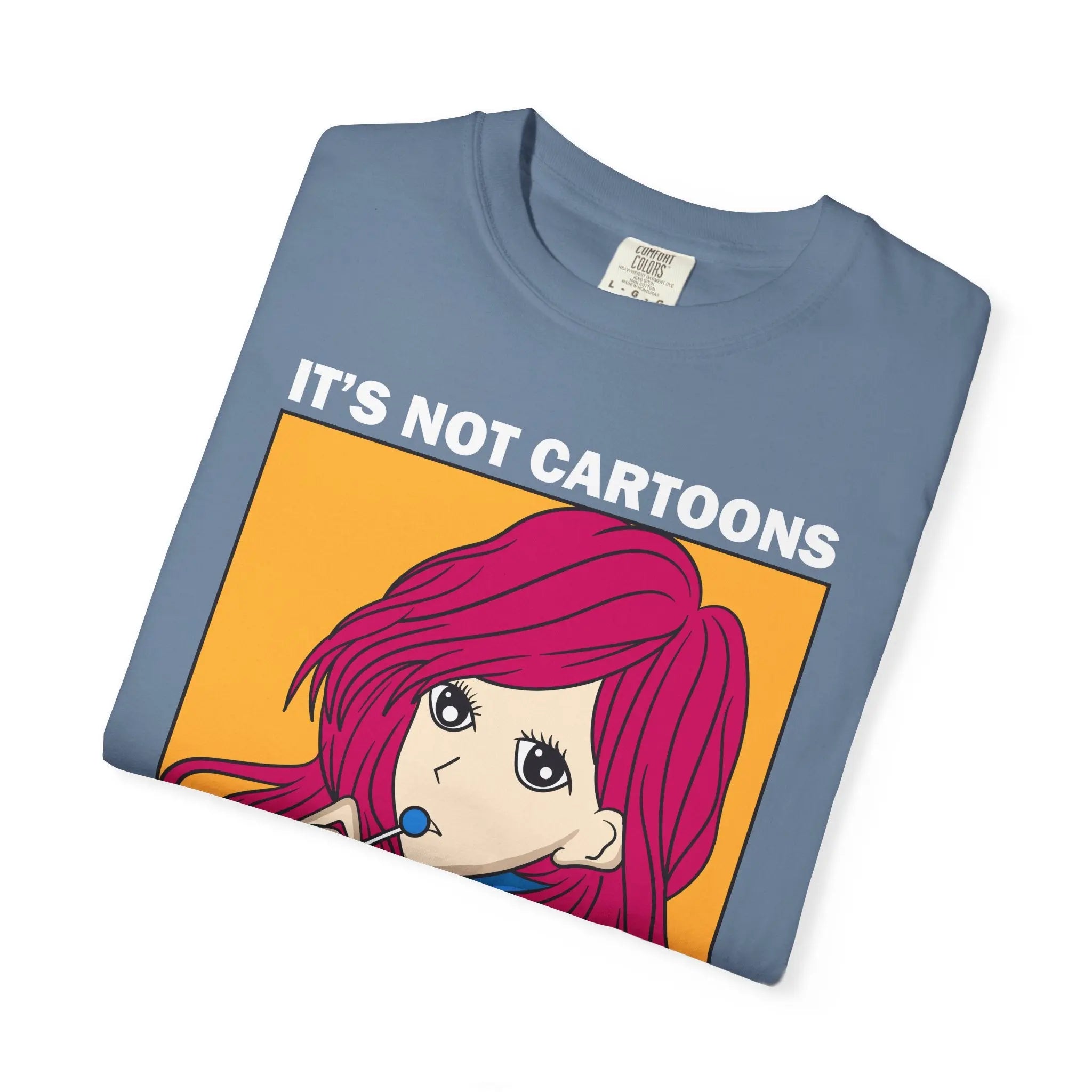 Not Cartoons Anime Shirt – It’s Not Cartoons Tee Graphic - Sinful Threads