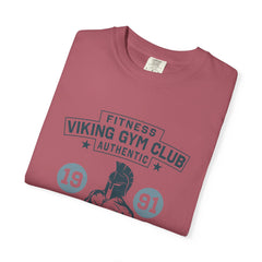 Fitness Viking Gym Club Graphic Design Authentic T-Shirt