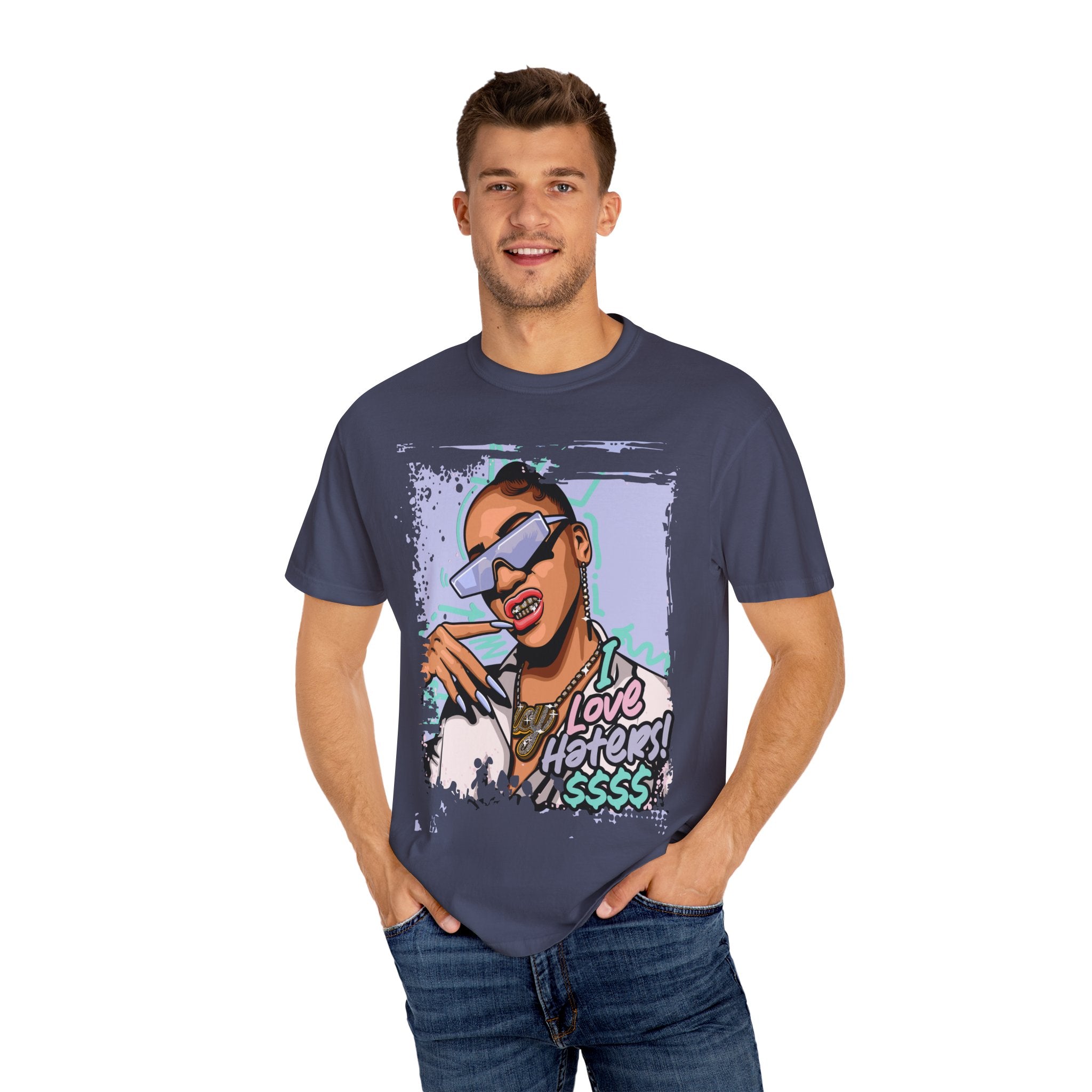 Love Haters Shirt – Hip Hop Attitude Tee for Street Style - Sinful Threads