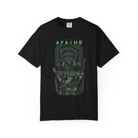 Warrior Apache Unique Graphic Illustration T-Shirt