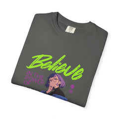 Kawaii Anime Tee - Believe Y2K Girl Design - Cute Gift
