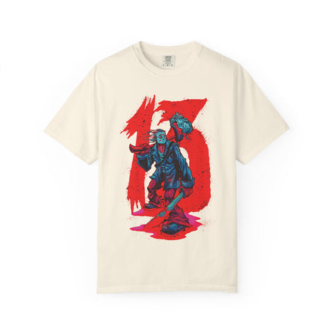 Vintage Slasher Tee - Summer Camp Horror Movie Fan Shirt
