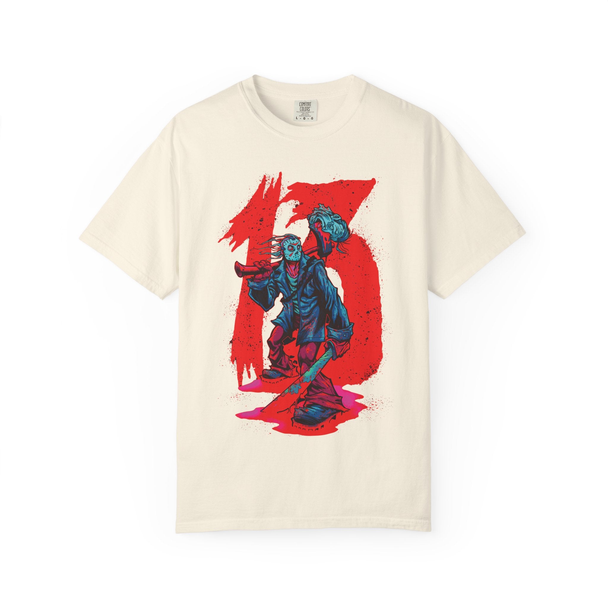 Vintage Slasher Tee - Summer Camp Horror Movie Fan Shirt - Sinful Threads