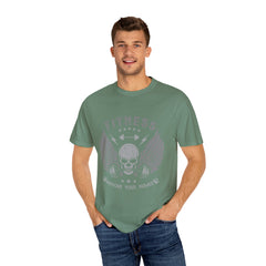 Fitness Improve Your Power Skull Wings Gym Design T-Shirt
