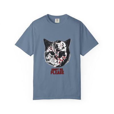Horror Cat Tee - Spooky Jason Kitty - Friday 13th Shirt - Sinful Threads