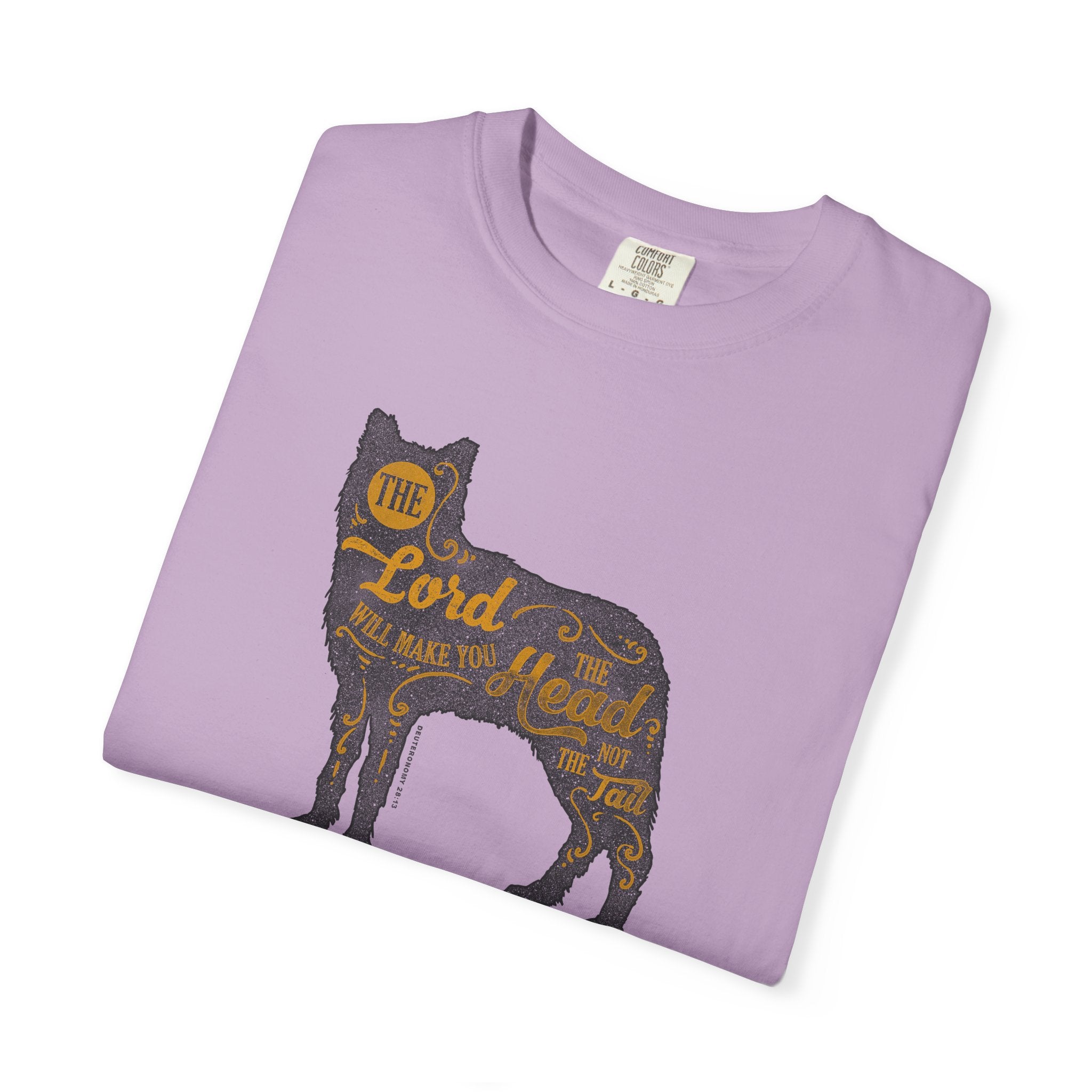 The Lord Will Make You Head Wolf Deuteronomy T-Shirt - Sinful Threads