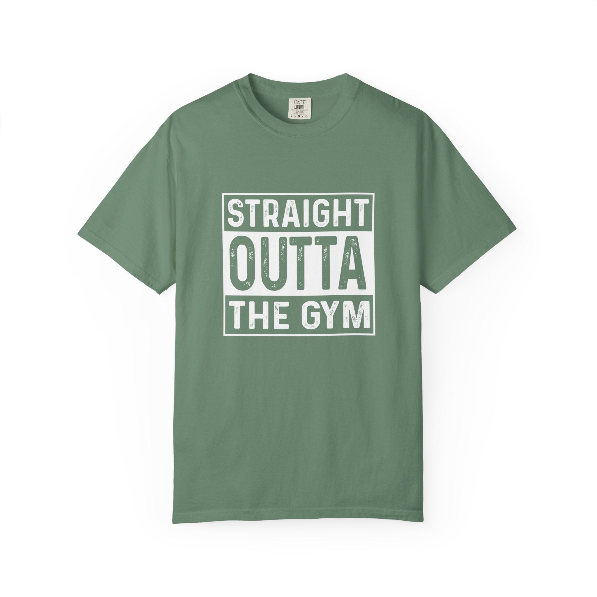 Novelty Workout Shirt - Straight Outta The Gym Tee - Sinful Threads