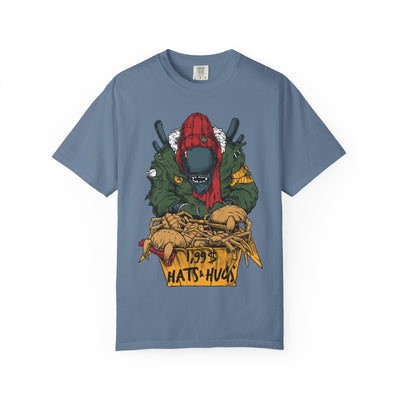Alien Hugs Funny Shirt - Facehugger Sci-Fi Comedy Tee - Sinful Threads