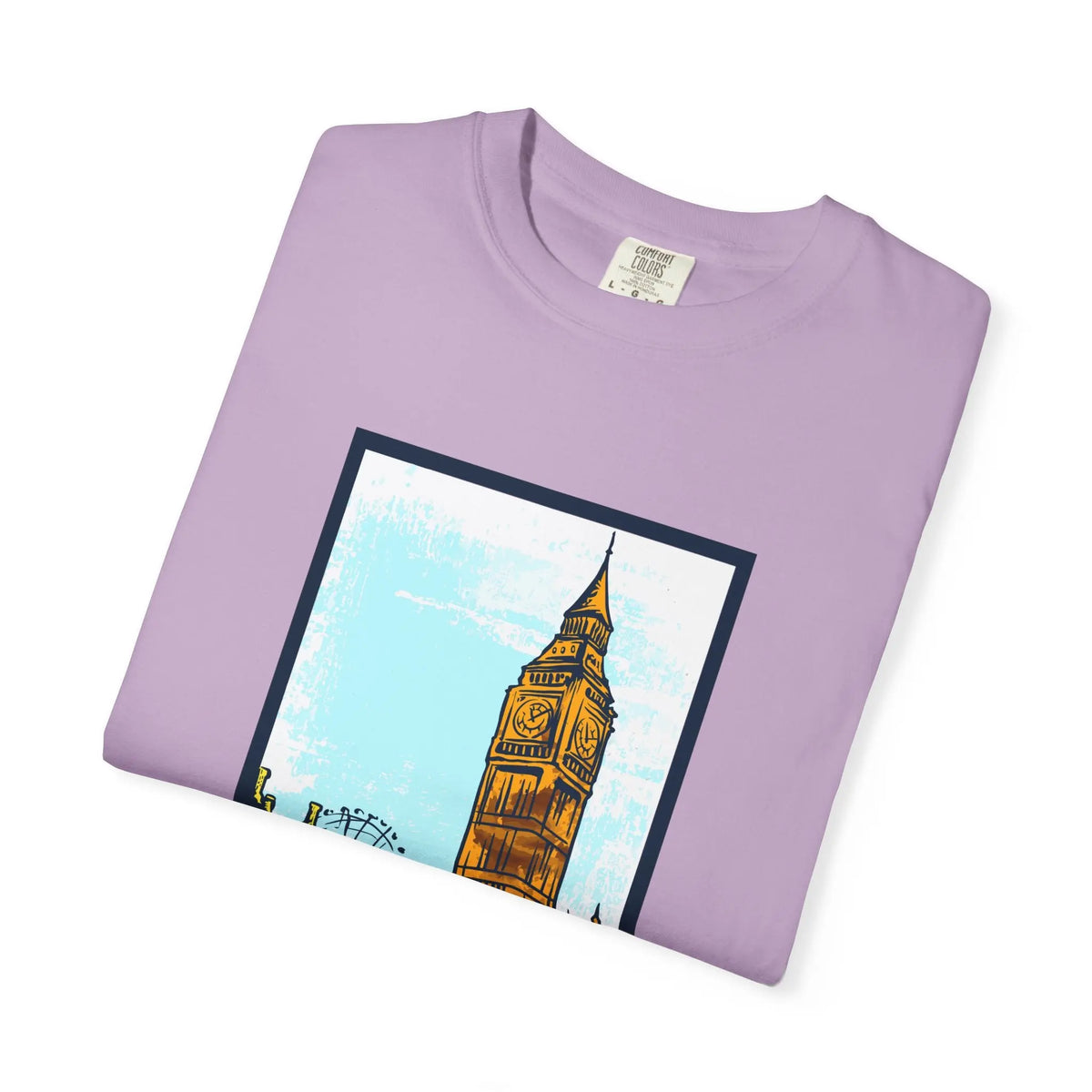 Iconic London Cityscape Big Ben T-Shirt - Sinful Threads