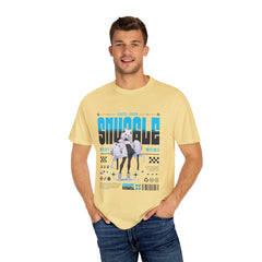 Kawaii Cat Girl Tee - Snuggle Manga Graphic - Cute Gift