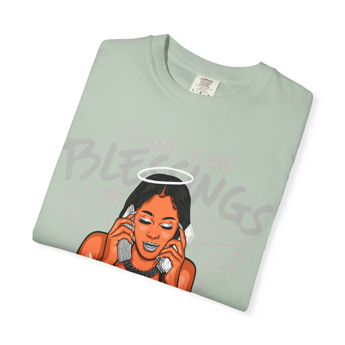 Count Blessings Tee – Boss Woman Wealth Mindset