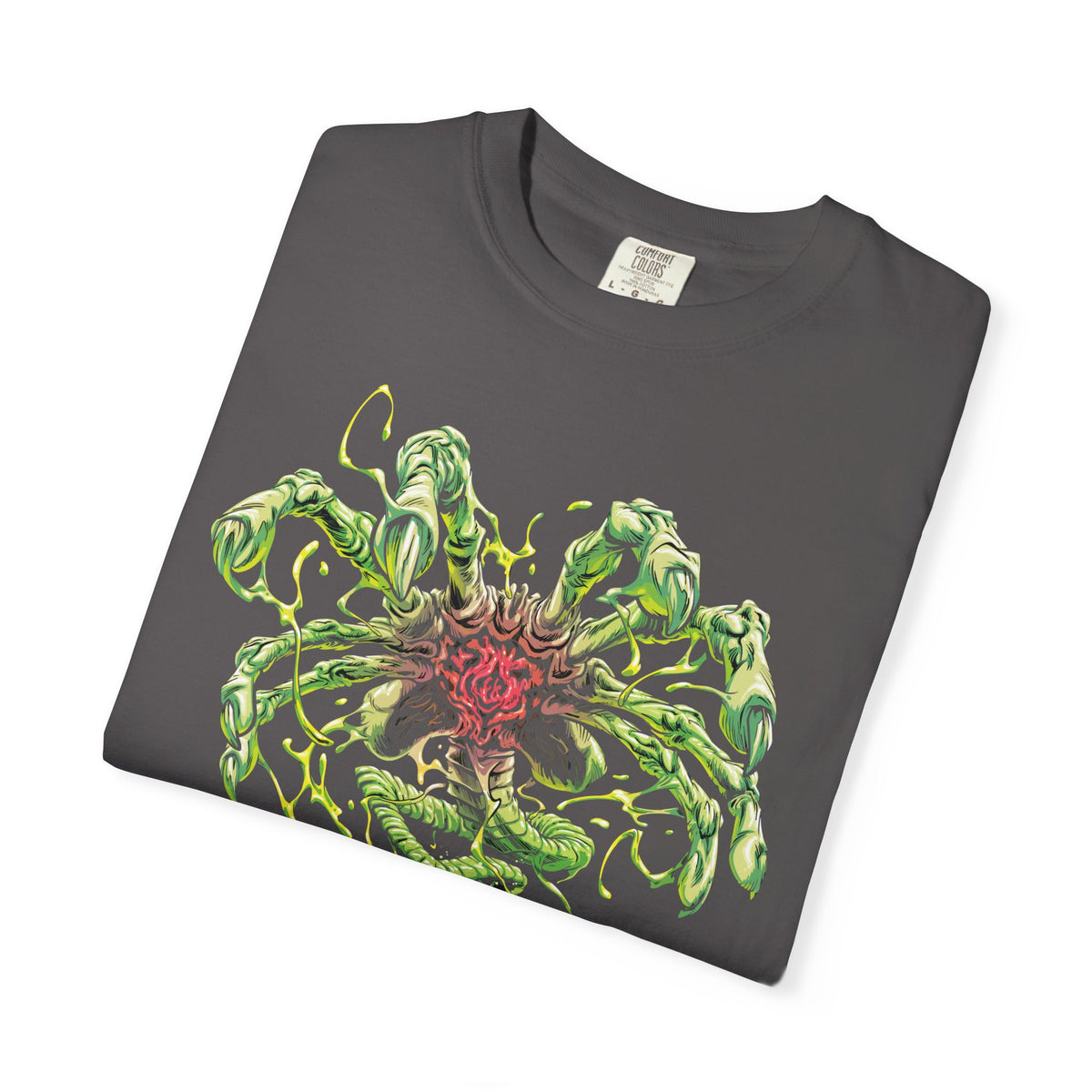 Retro Alien Tee - Japanese Horror Sci-Fi Vintage Urban Style