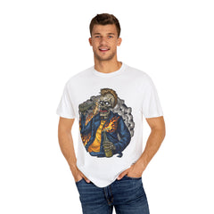 Punk Skull Shirt – Mohawk Skeleton Graphic Tee, Edgy Punk Rocker